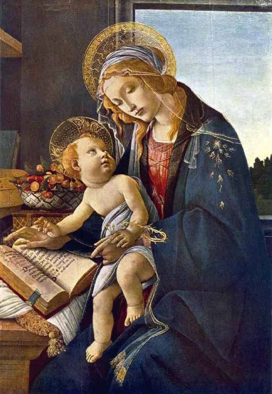 botticelli sandro - 1483 - madonna with the child.jpg